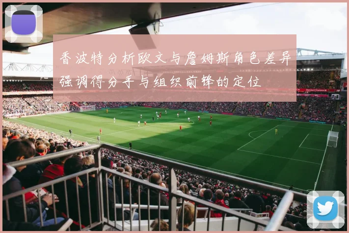 香波特分析欧文与詹姆斯角色差异强调得分手与组织前锋的定位
